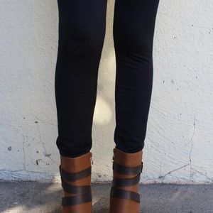 New Solid Leggings - Black